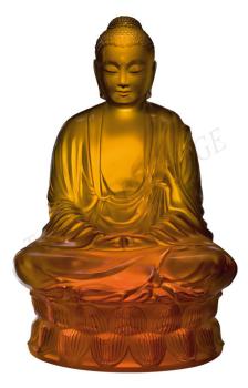 Bouddha figure Amber - Lalique